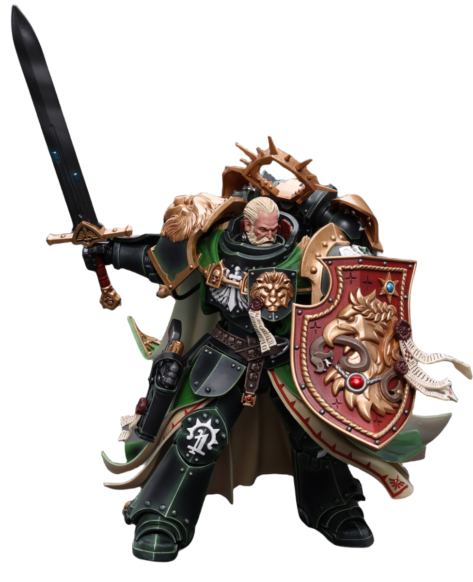 JOYTOY Dark Angels Primarch Lion El'Jonson Warhammer 1/18 Action Figure