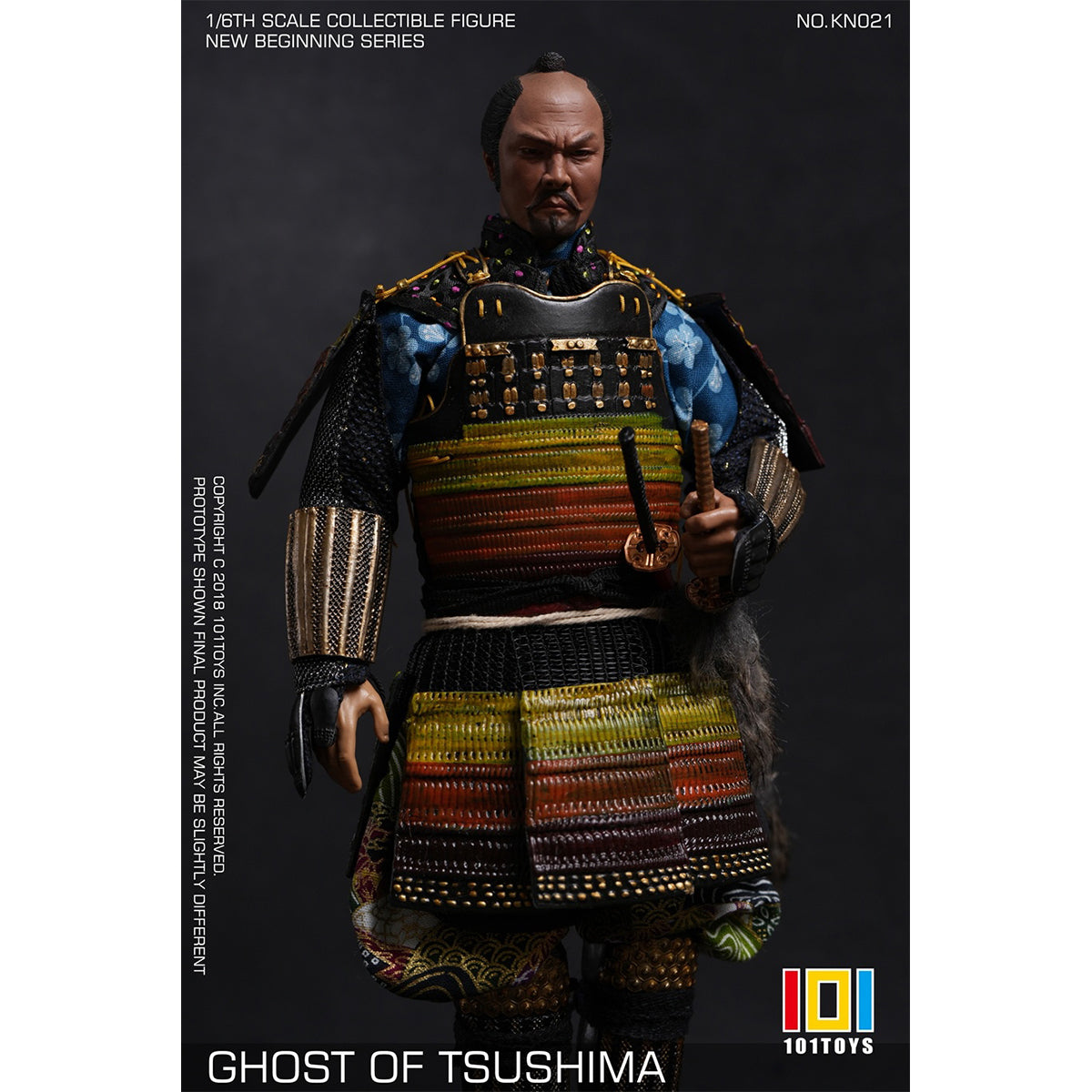 101TOYS KN023 GHOST OF TSUSHIMA Samurai 1/6 Scale New Beginner Series Action Figure