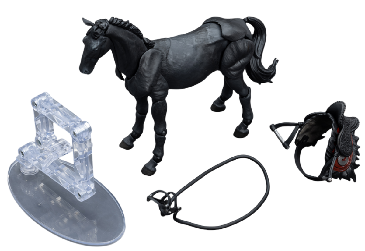 JoyToy Warhammer 40K Collectible Figure: Dark Source JiangHu War Horse Black 1:18 Scale Action Figures JT8001 (War Horse Black)