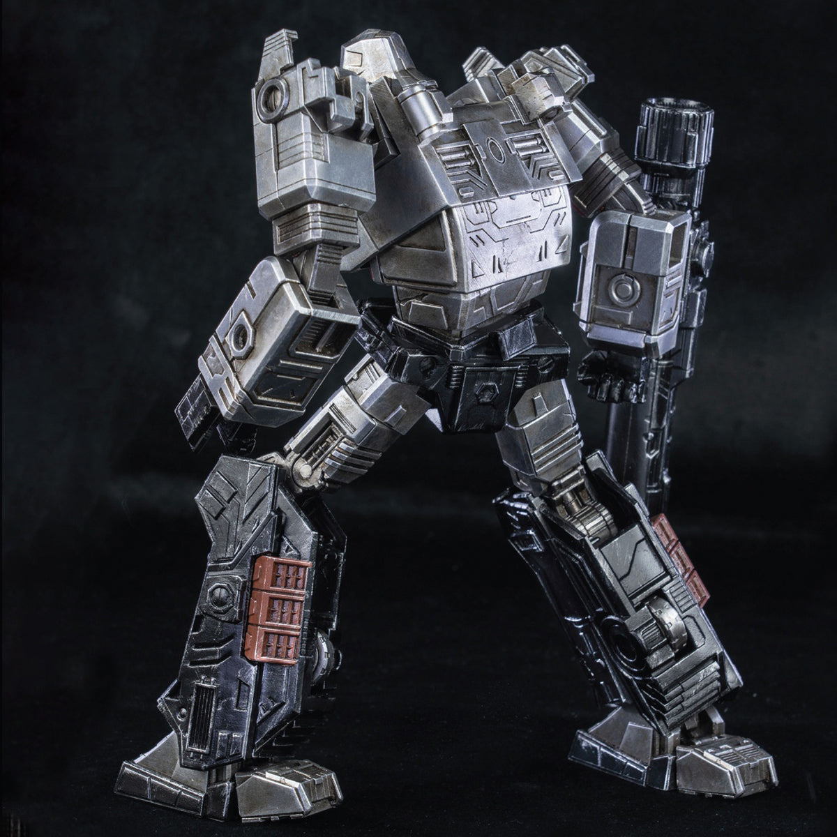 Threezero 10-Inches Transformers: War For Cybertron Trilogy - DLX Megatron Action Figures