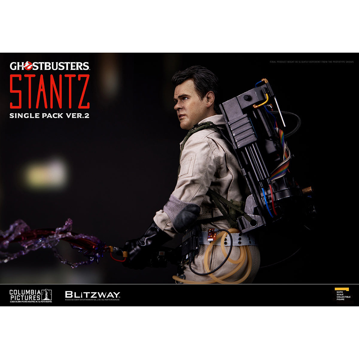 Blitzway, Ghostbusters 1984, Winston Zeddemore/Dr. Egon Spengler/Dr. Raymond Stantz/Dr. Peter Venkman, Single Pack ver.2, 1/6 Scale Action Figure