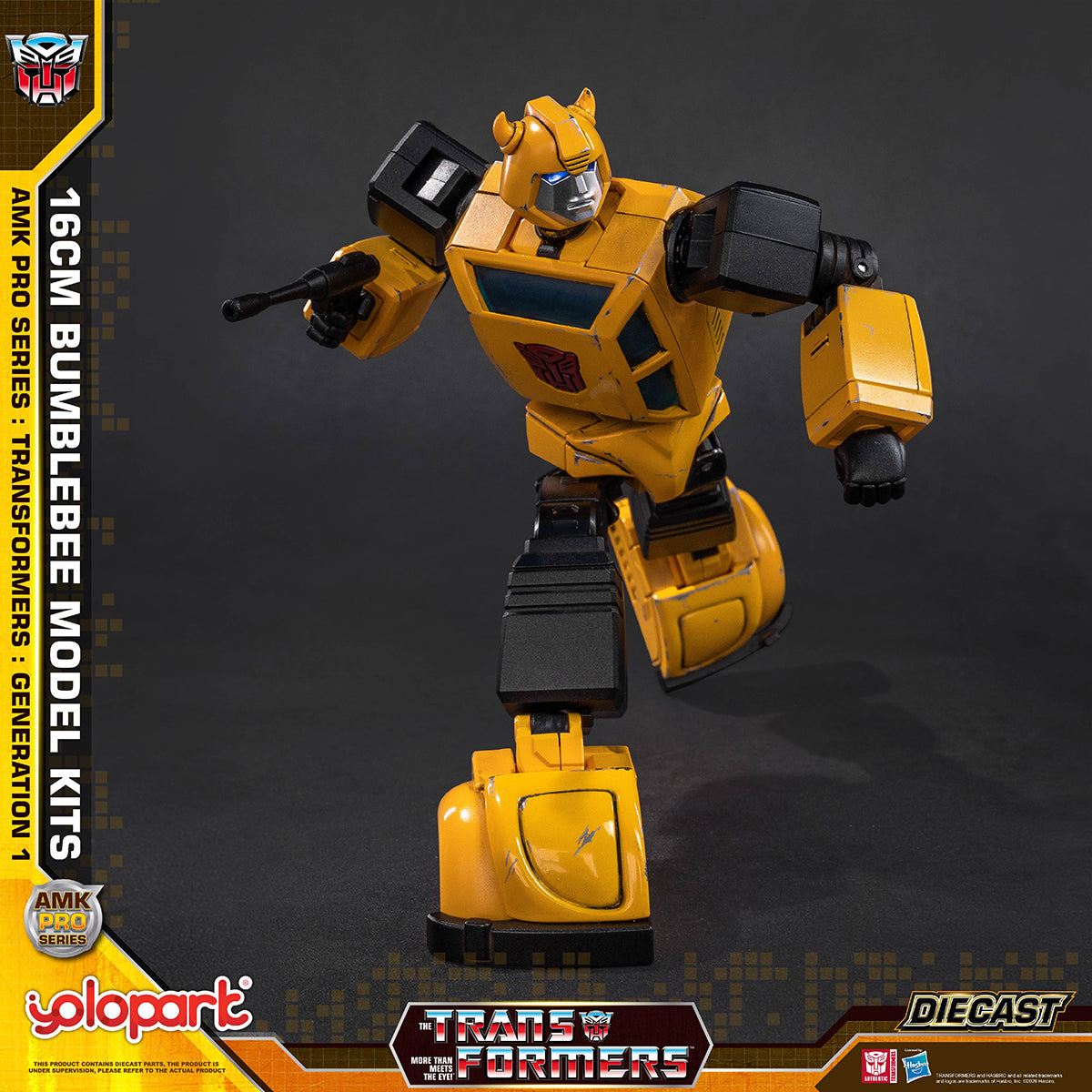 YOLOPARK AMK PRO Series Transformers G1 Bumblebee AMKPG1BB Pre-Assembled Model Kit