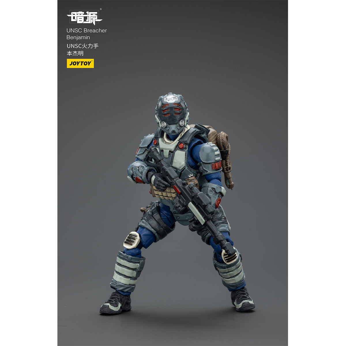 JOYTOY UNSC Sniper Mason/Medic Levi/Assaulter Samuel/Breacher Benjamin/Infiltration Expert Arthur/Elite Soldier Hunter/Assaulter Elias/Assaulter Liam 1/25 Scale Action Figure