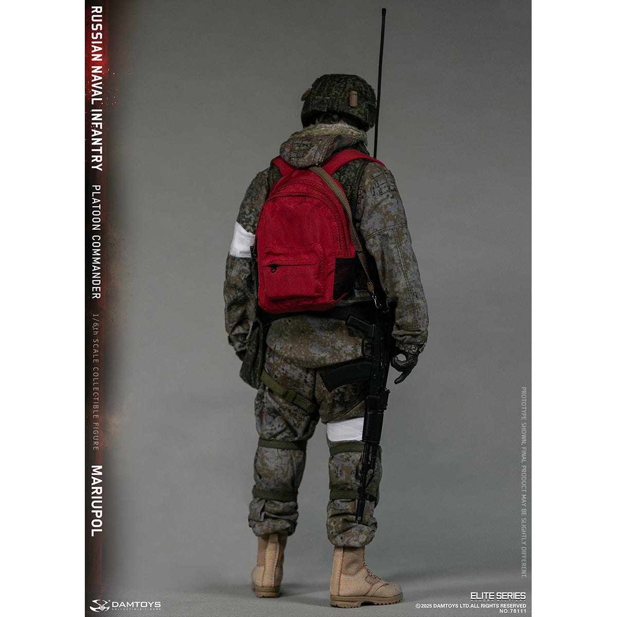 DAMTOYS NO.78111 Russian Naval Infantry Commander Mariupol 1/6 Scale Action Figure