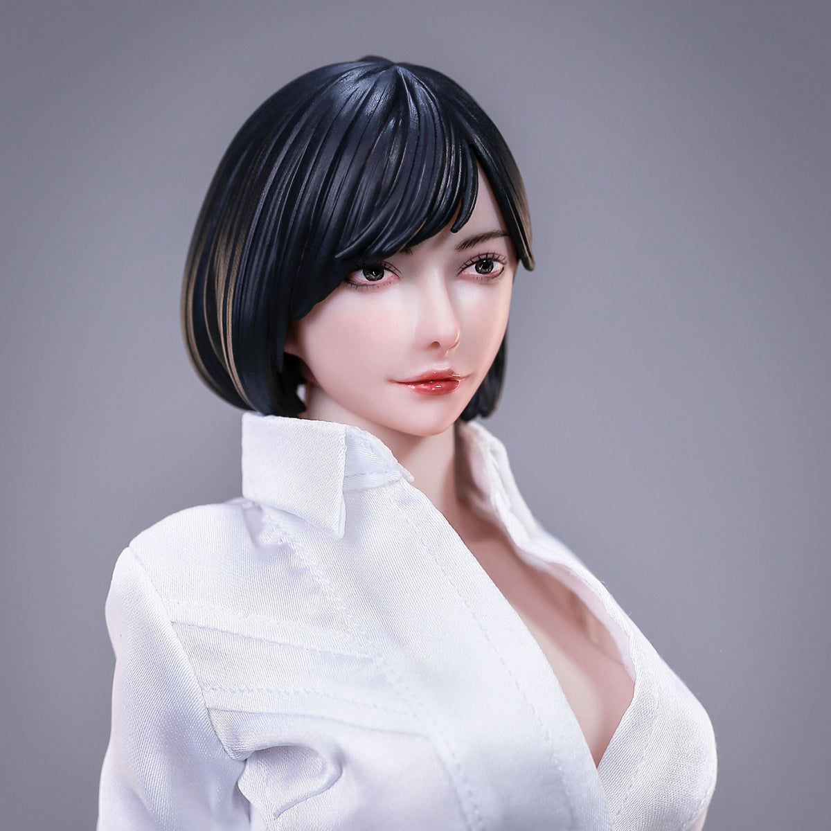 Escultura de cabeza femenina de maestra de la iluminación de LZ TOYS