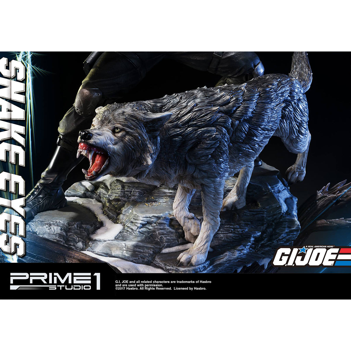 Prime 1 Studio 26-Inch G.I. Joe Snake Eyes Regular Version Art Statue
