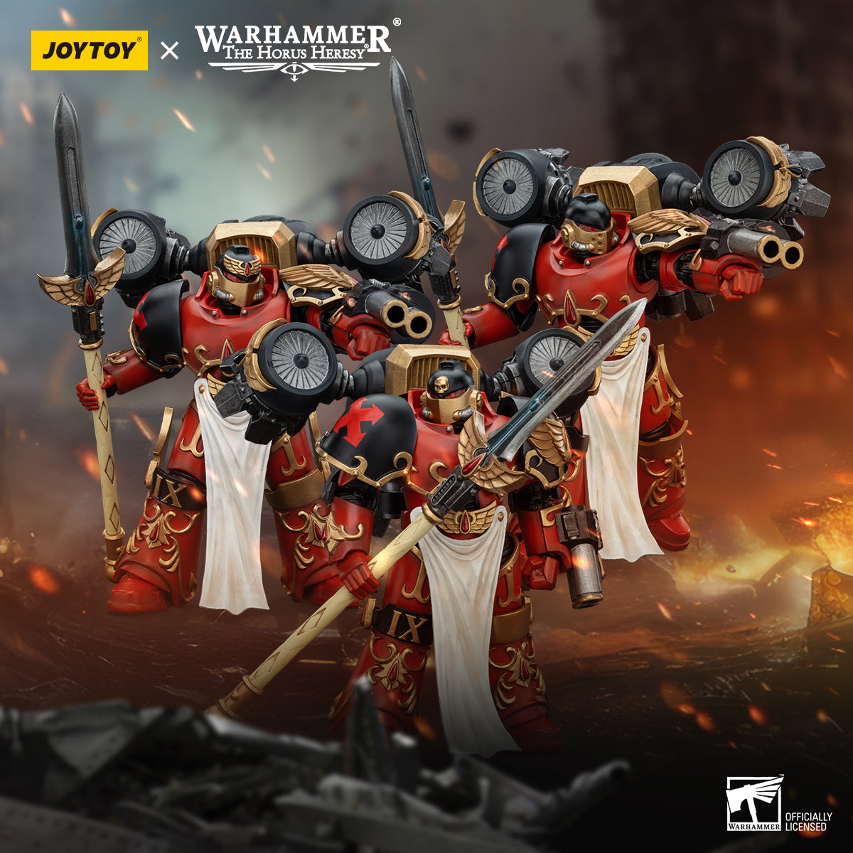 JOYTOY Warhammer The Horus Heresy Blood Angels Dawnbreaker Cohort Dawnbreaker 2 Action Figure