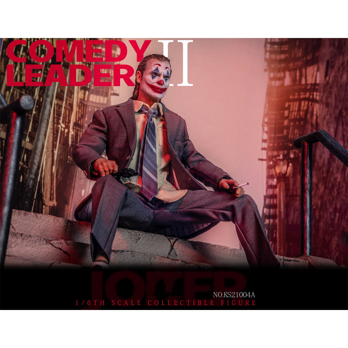 KSTOYS Comedy Leader II & Stair Base Action Figures