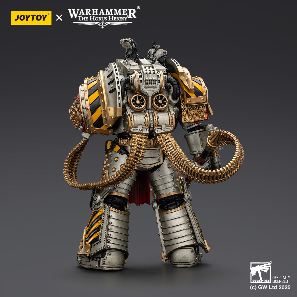 JOYTOY Iron Warriors Perturabo Primarch of the lVth Legion JT01819 Warhammer 1/18 Action Figure