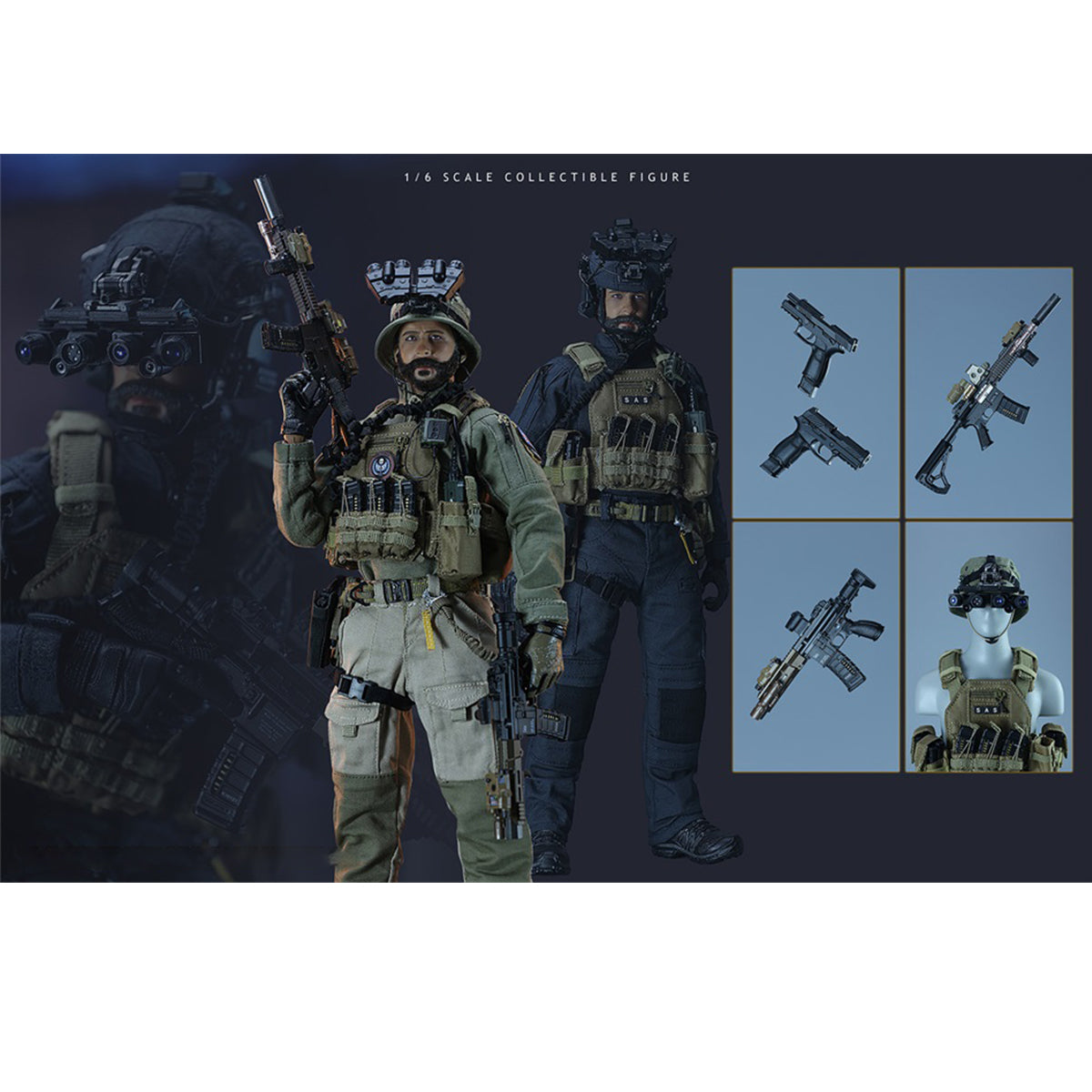 MINITIMES Military Soldier Action Figure