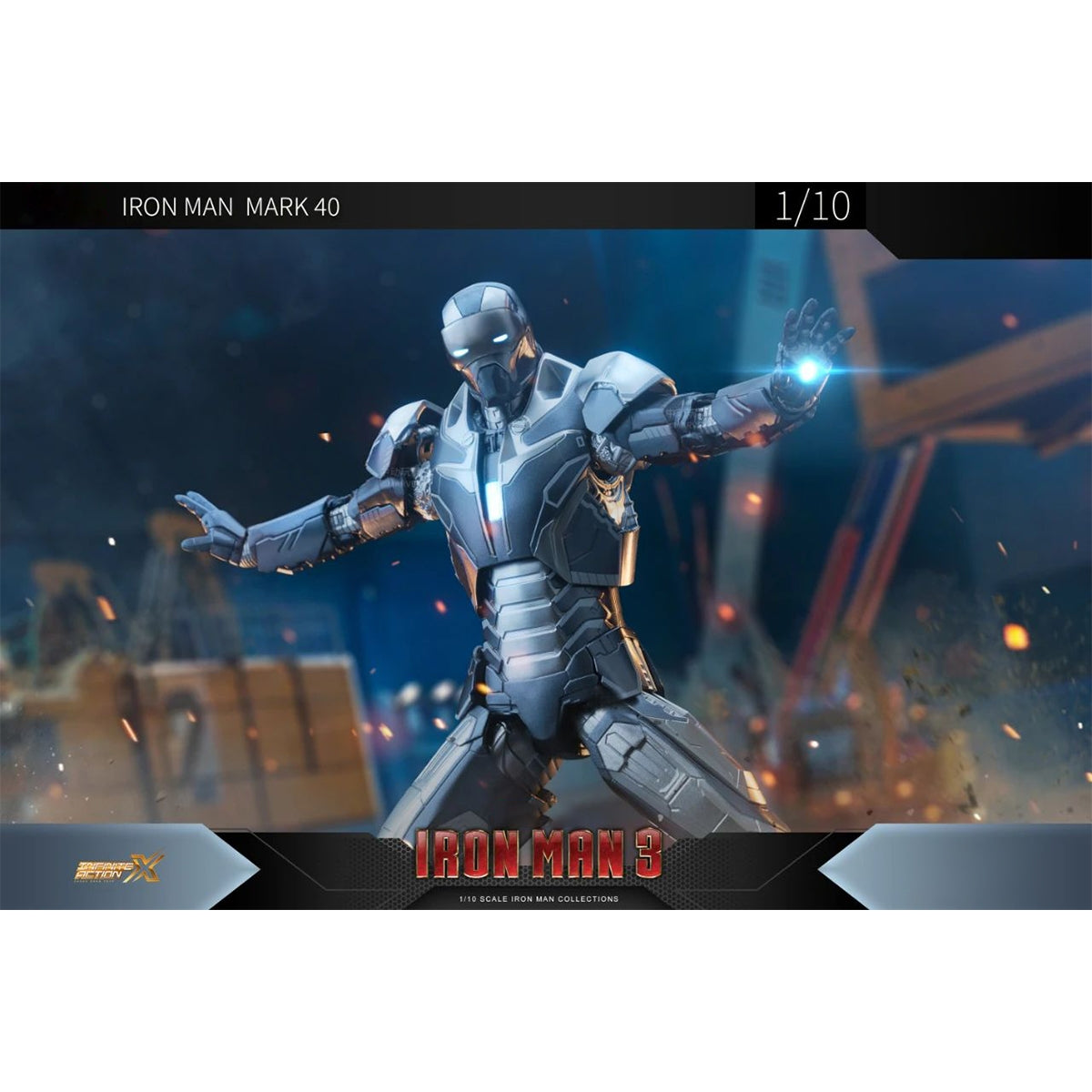 ZD Toys 1/10 Iron Man MK40 & Iron Man MK38 Igor Action Figures