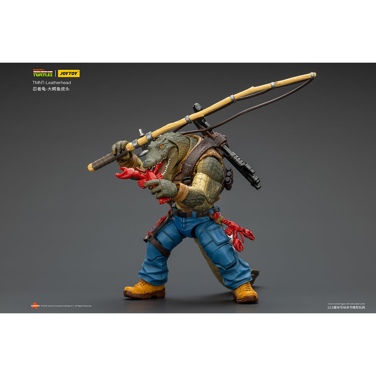 JOYTOY TMNT-Metalhead & TMNT-Leatherhead 1/18 Scale Action Figure