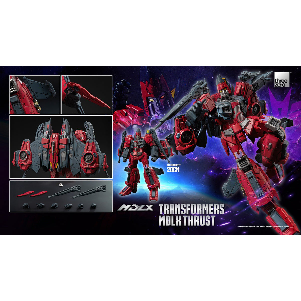 Threezero Transformers MDLX Thrust 3Z08890W0 Action Figure