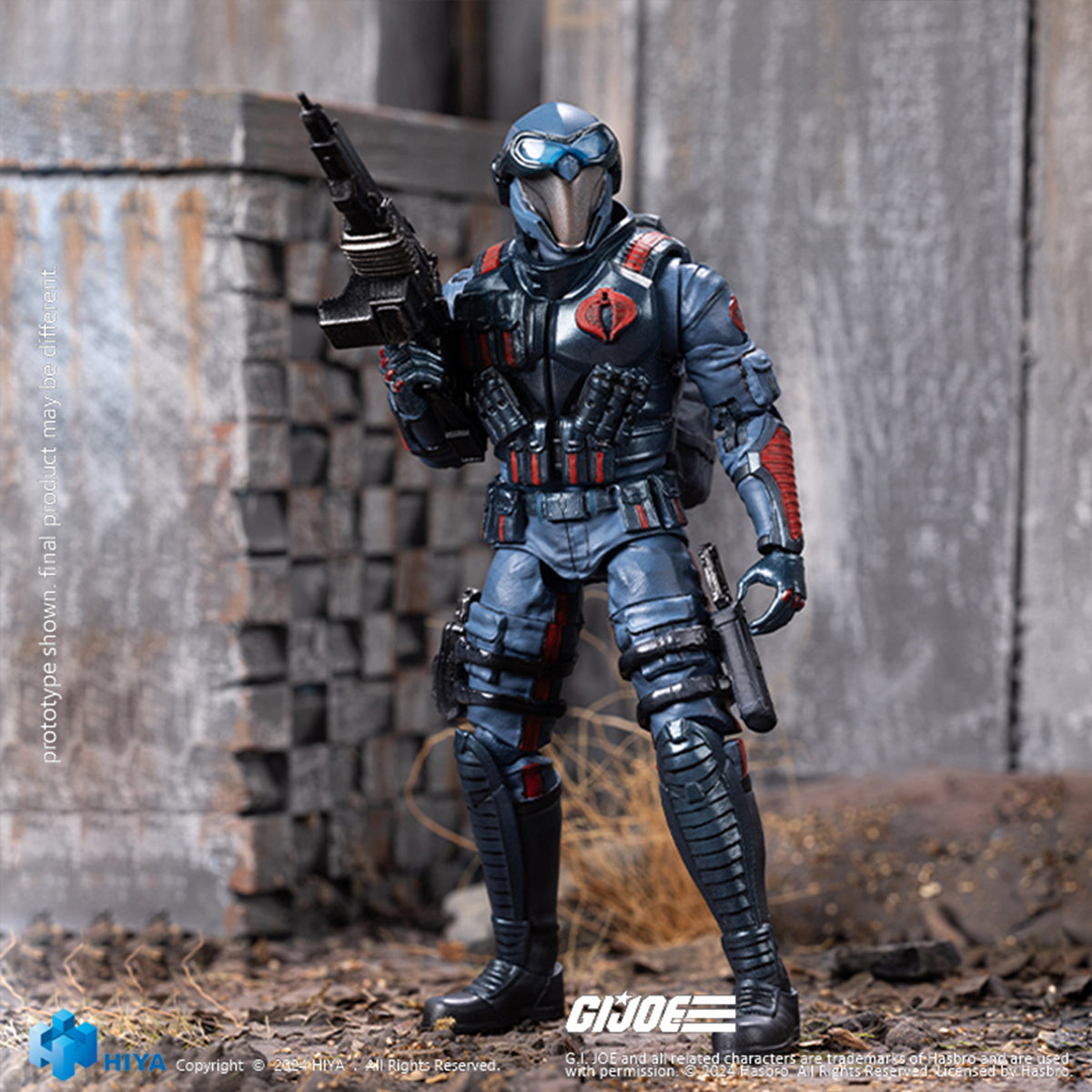 HIYA 1/18 Scale G.I. Joe: Cobra Viper EMG0156 Exquisite Mini Series Action Figure