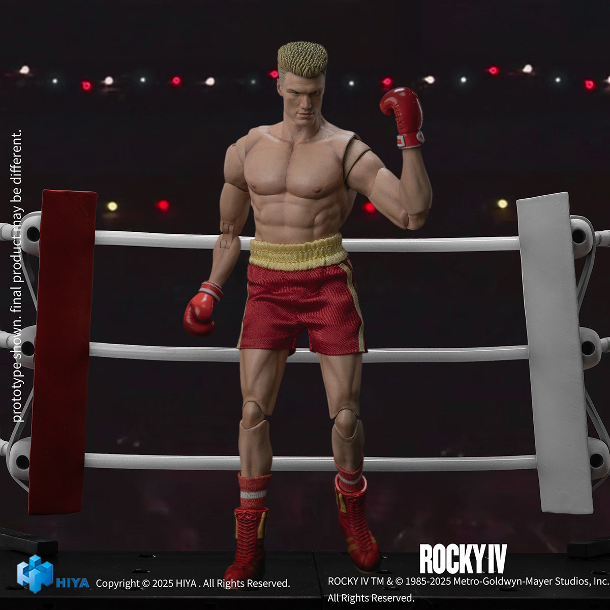 HIYA ESR0227 Rocky IV Ivan 1/12 Scale Highly Articulated Action Figure