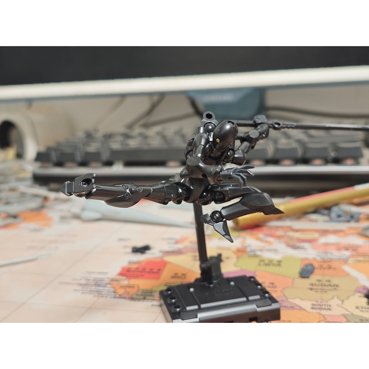 Sheik Mainland 3MIN PROJECT A Strong Attack Superhuman 1/18 Scale Model Kit