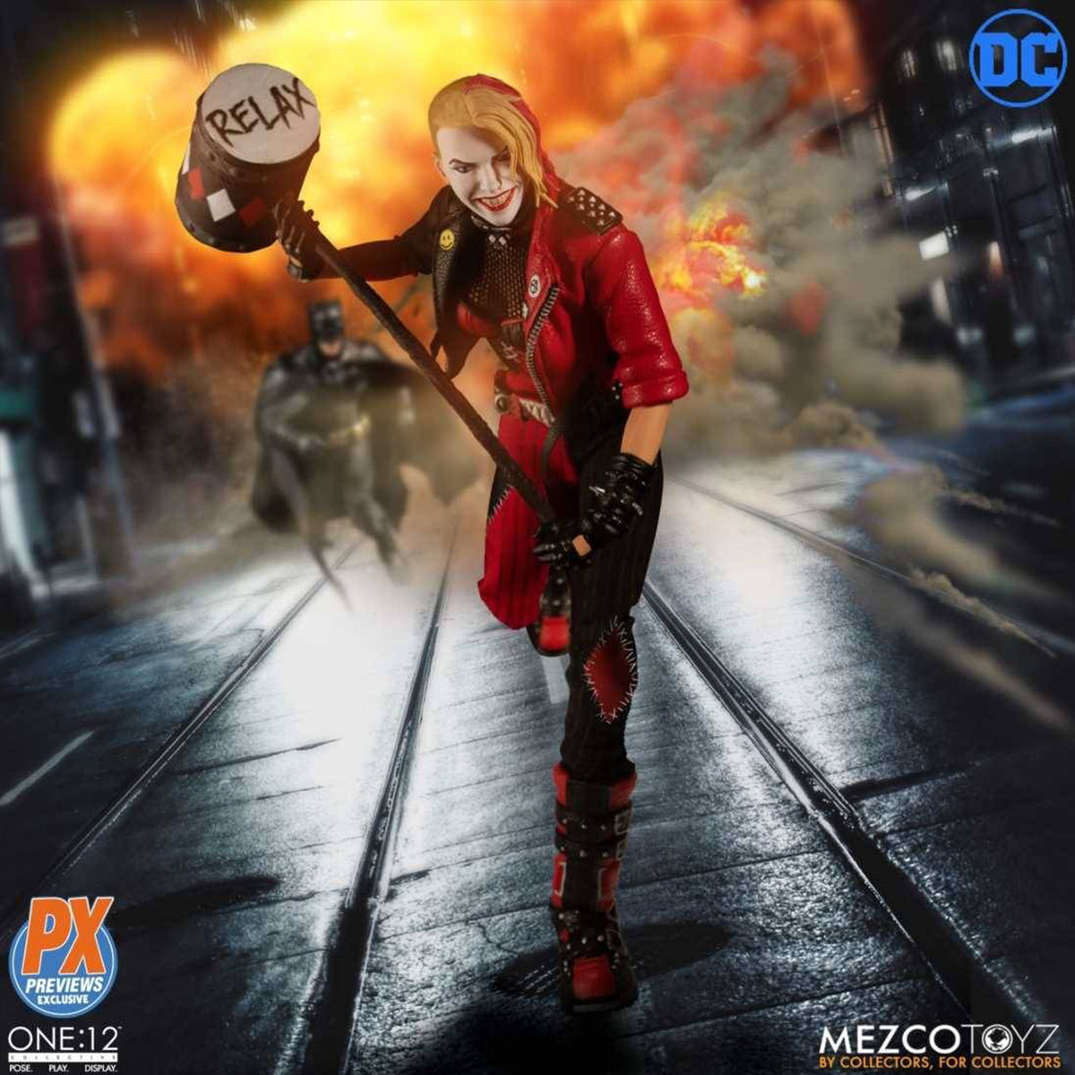 Mezco Toyz One:12 Collective Harley Quinn (Playing For Keeps) PX AF SEP198653 1/12 Scale Action Figure