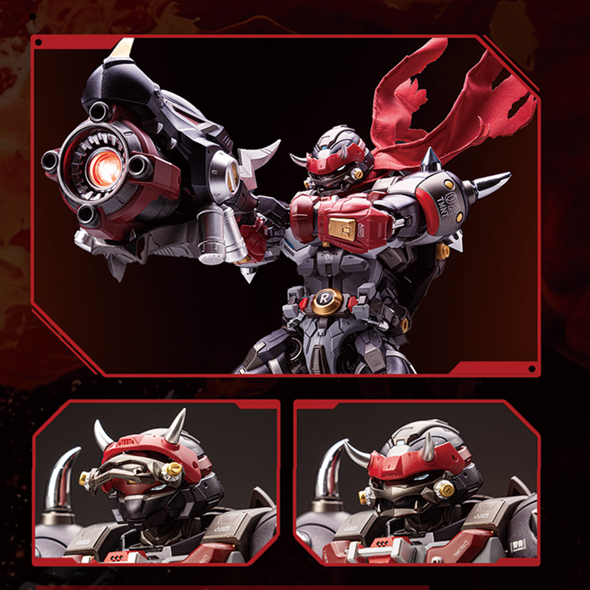 HEATBOYS Teenage Mutant Ninja Turtles Raphael Crimson Fury 40th Anniversary Ver. HB0095 Action Figure