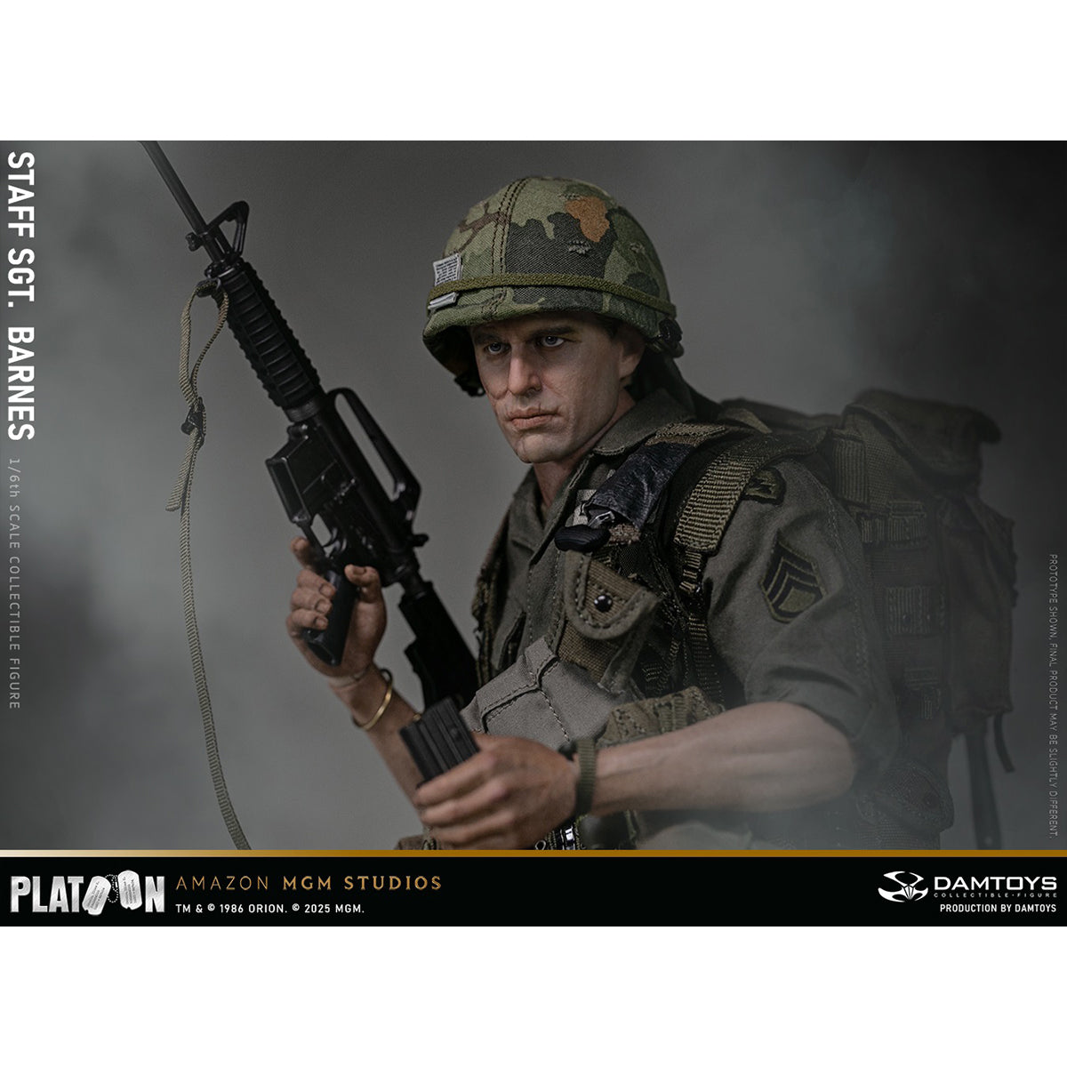 DAMTOYS NO.DMS045 Field Platoon U.S. Army Sergeant Barnes (Vietnam) 1/6 Scale Action Figure