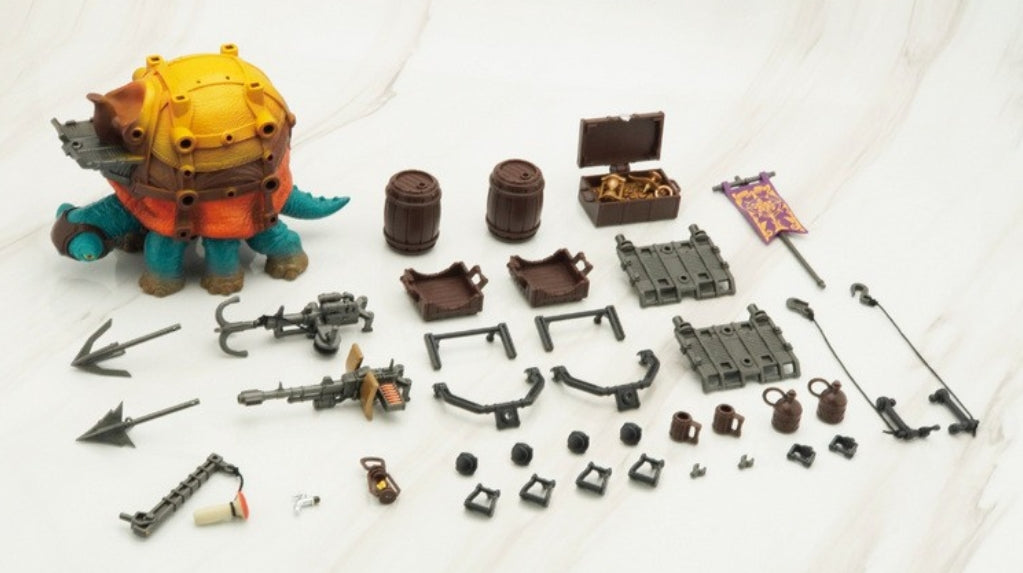 Figura coleccionable de Toys Alliance: Destructor Tortuga Trekking del Gremio Real de Comerciantes, miniatura a escala 1:35 (Destructor Tortuga Trekking ARC-36)