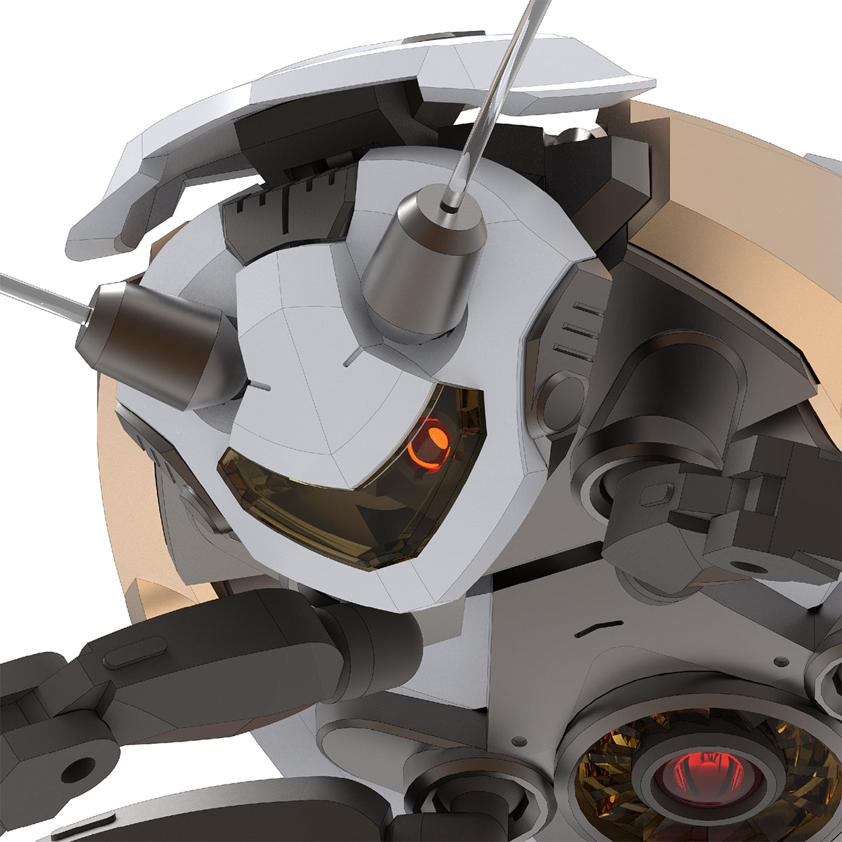 Robox Animation, Guangdong Cockroach Cantonese Heavy Utility Vehicles Super Cockroach, Assembly Model Kits