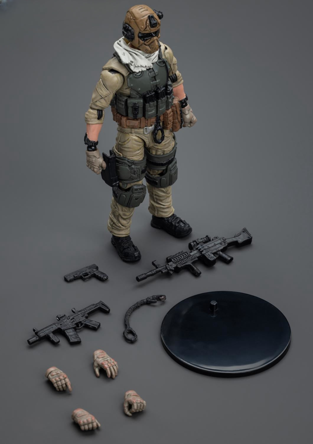 Figurine articulée JoyToy Hardcore Coldplay : US Army Delta Assault Squad, mitrailleur, échelle 1:18