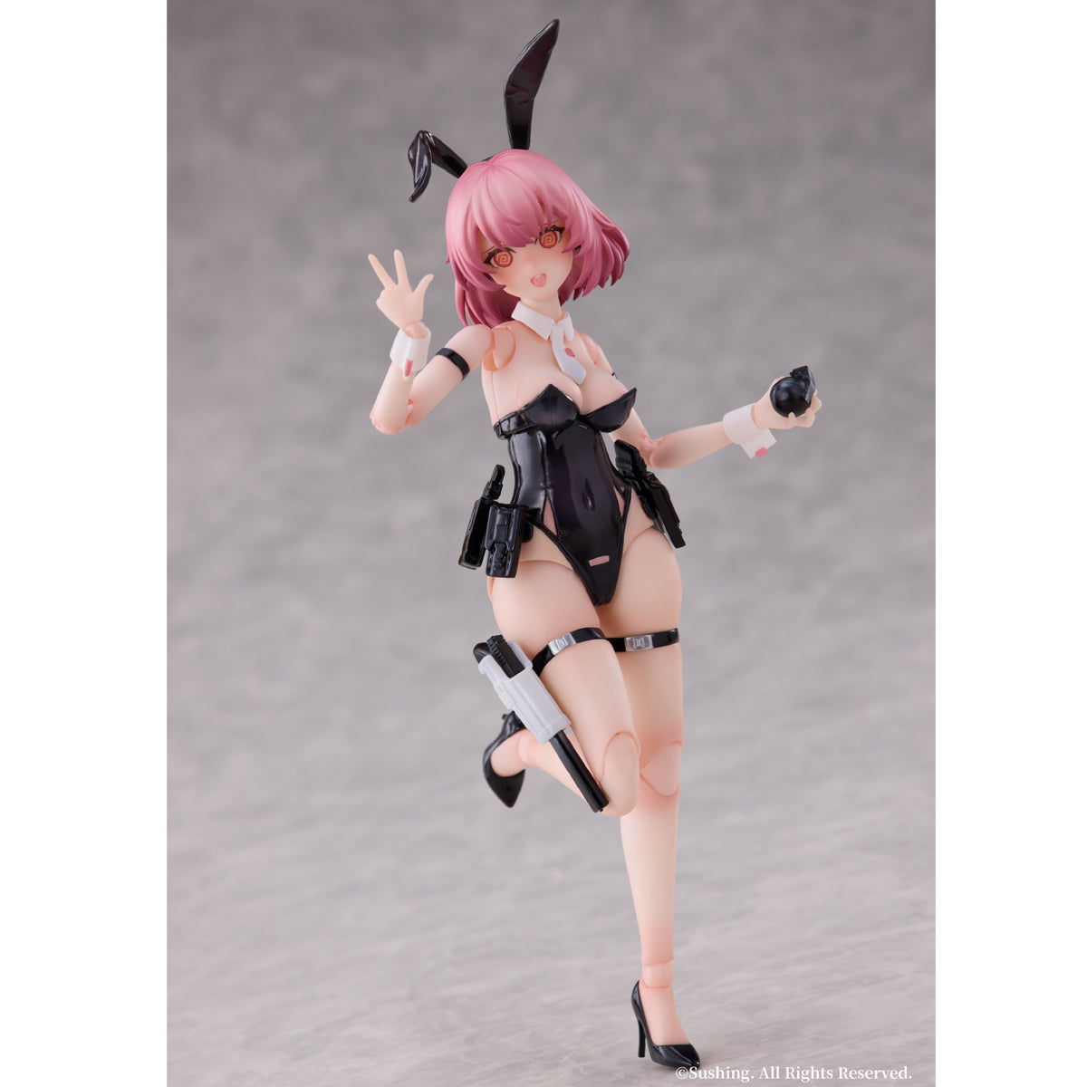 Sushing, Rabbit Bunny Rapid Squad Force: Assault Trooper - BELKA, Anime Action Figure