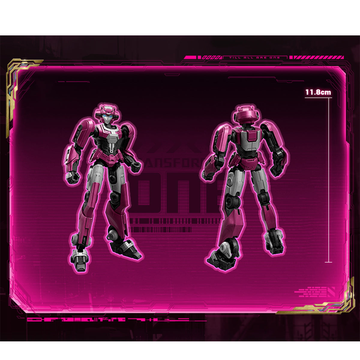 (Only Shipped to the US) BLOKEES transformers Origins One Elita Assembly Model Kits Beyond Edition