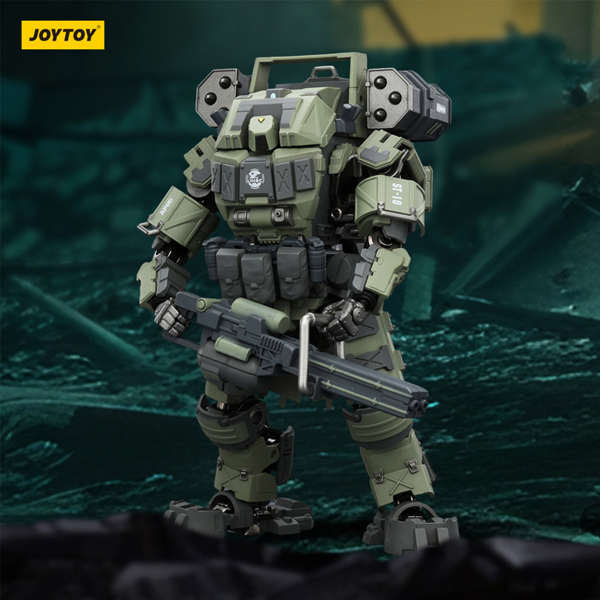 JOYTOY Warhammer 40,000 APOC Series Iron Assault Fire Support Mech ST-8610 1/25 Scale JT03059 Action Figure