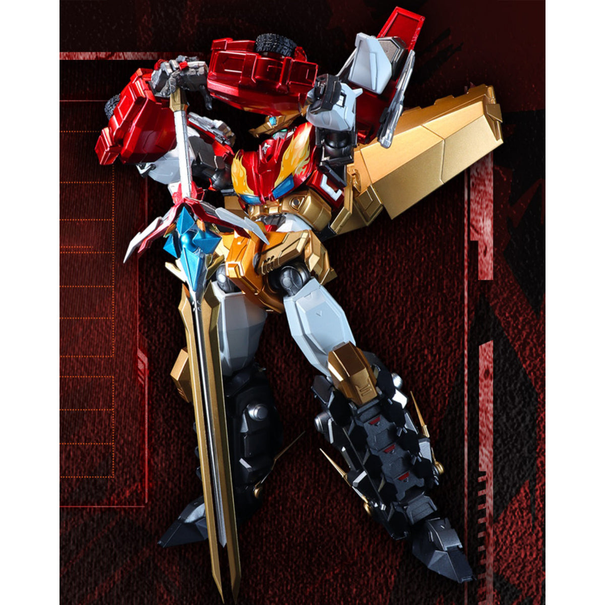 Big Firebird Dragon Rescue Team Vitality Star Soul Blazing Star God YQ-001 Action Figure