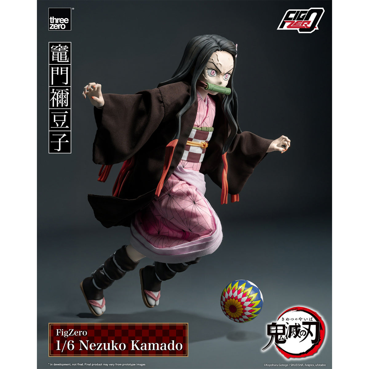 Threezero Demon Slayer: Kimetsu no Yaiba - Kamado Nezuko 3Z06680W0 1/6 Scale Action Figure