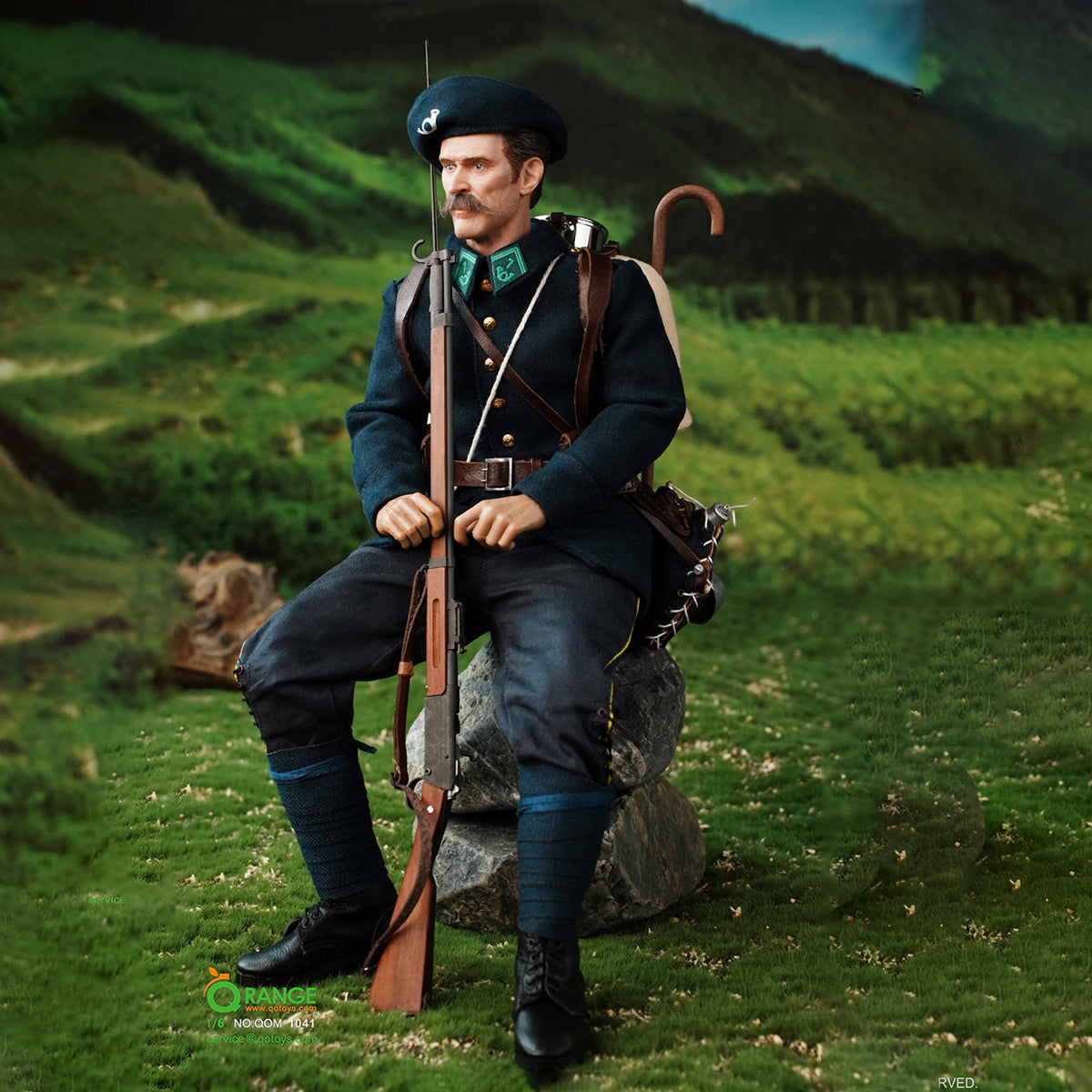 QORANGE QOTOYS QOM-1041 France Chasseurs Alpins in Vosges 1/6 Scale Action Figures