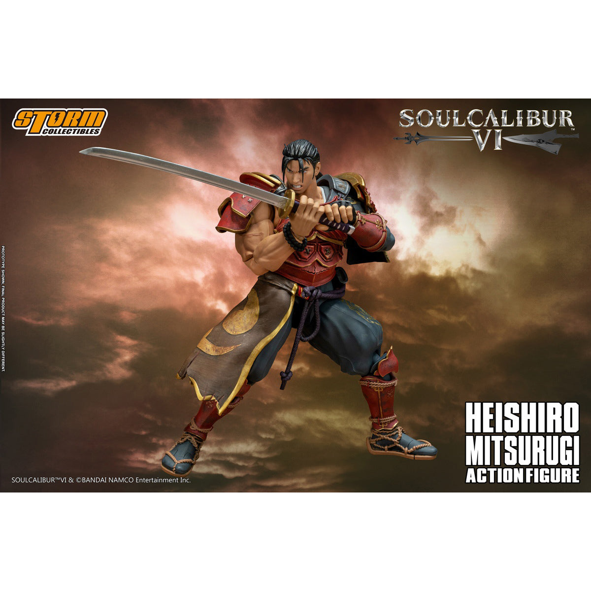 Storm Collectibles SOULCALIBUR VI: HEISHIRO MITSURUGI 1/12 Scale Action Figure
