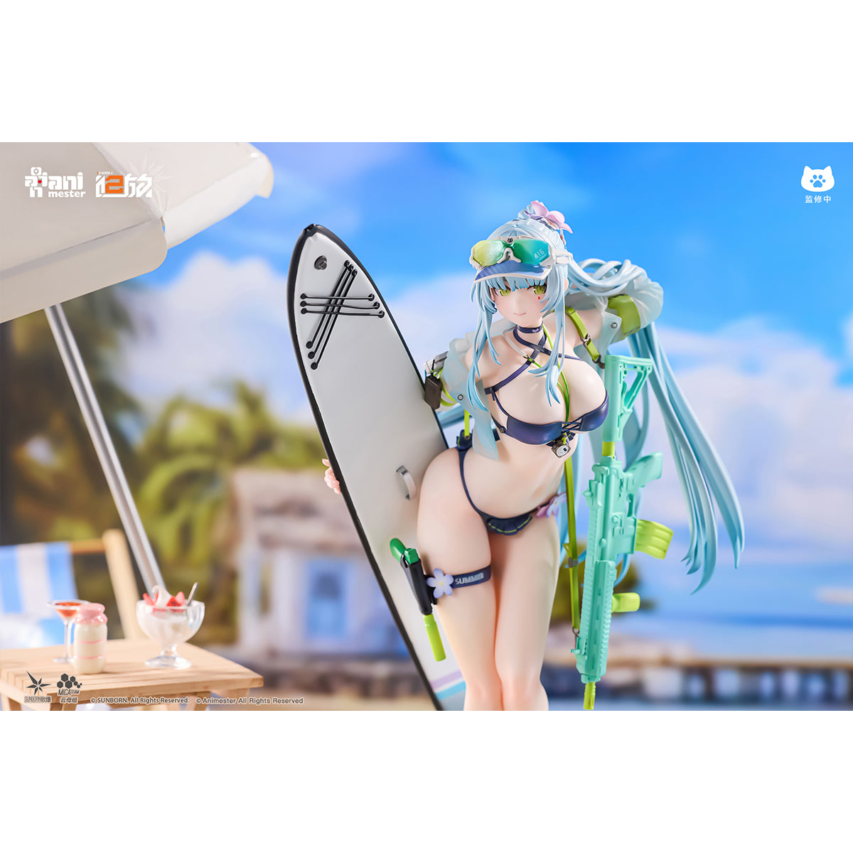 Animester Girls' Frontline 2: Exilium Kelukai Bonus Ver. 1/7 Scale Art Figurine