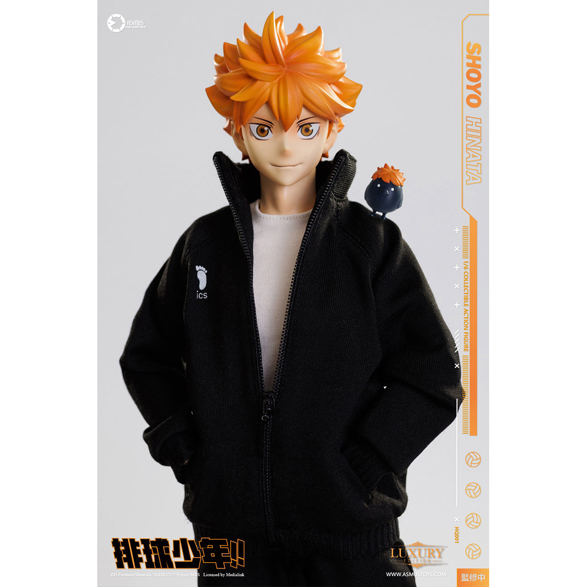 Asmus toys Haikyuu!! Hinata Shoyo HQ01 1/6 Scale Animation Action Figure