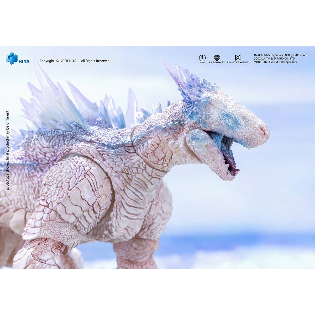 HIYA Exquisite Basic Godzilla x Kong: The New Empire Frost Bite Blast Snow Demon Shimo EBG0189 Monster Action Figure