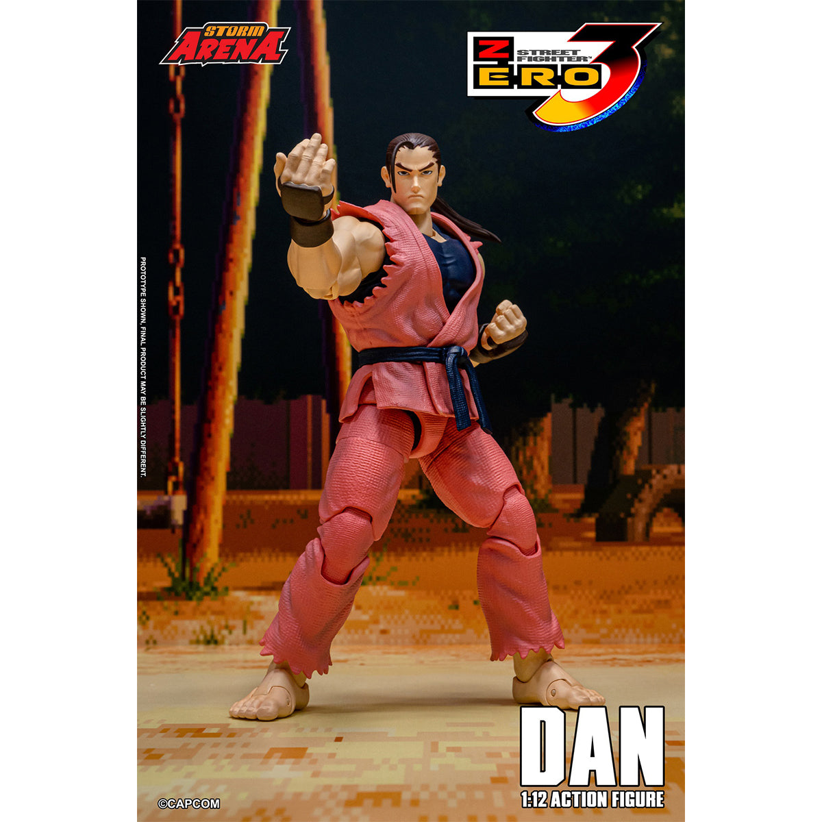 Storm Collectibles Street Fighter Zero 3: DAN 1/12 Scale Action Figure