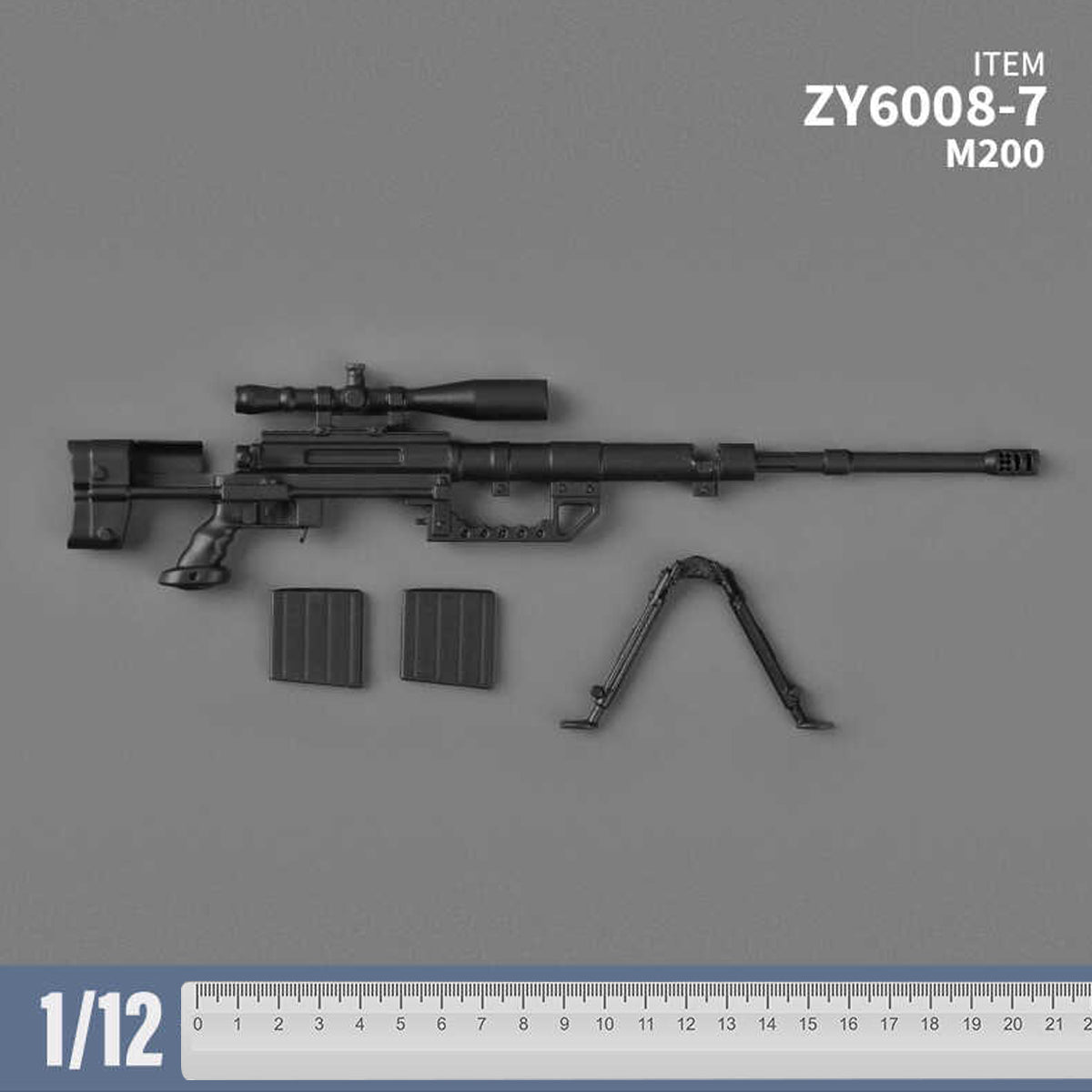 ZYTOYS, Weapon Pack, Doll Accessory for 6-inches Action Figurine