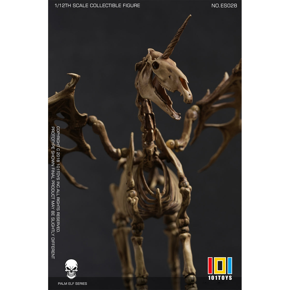 101TOYS PALM ELF SERIES Skeleton Movable Unicorn & Horse & Centaur Three Person Set 1/12 Scale Action Figure