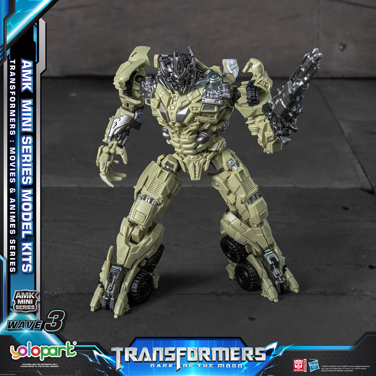 Yolopark AMK MINI WAVE 3-TF3 Megatron AMKM3MG Pre-assembled Model Kits