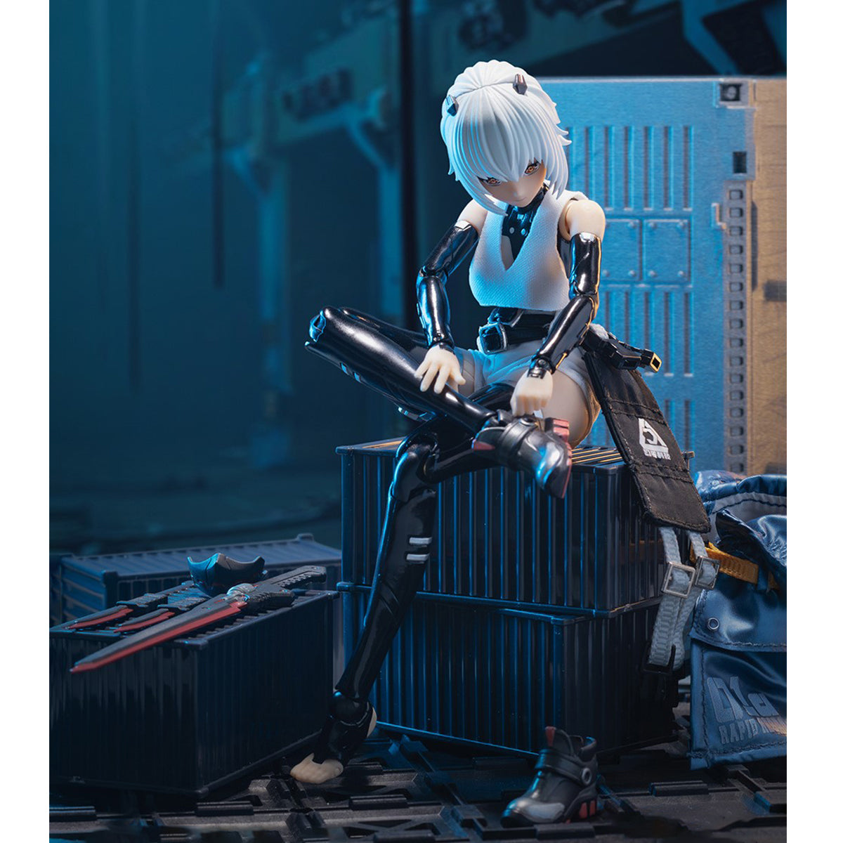 LOSCONT Armored Battle Angel Second Release Dark Hornet Action Figure