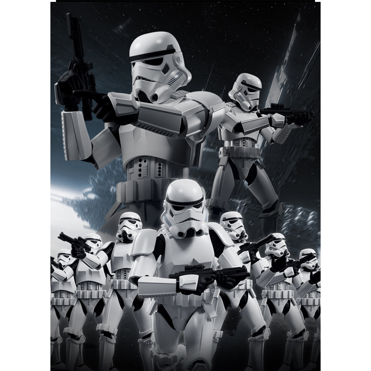 Blokees Star War Champion Class 02 Stormtroopers SWCC02 Darth Vader SWCC01 Assembly Model Kits