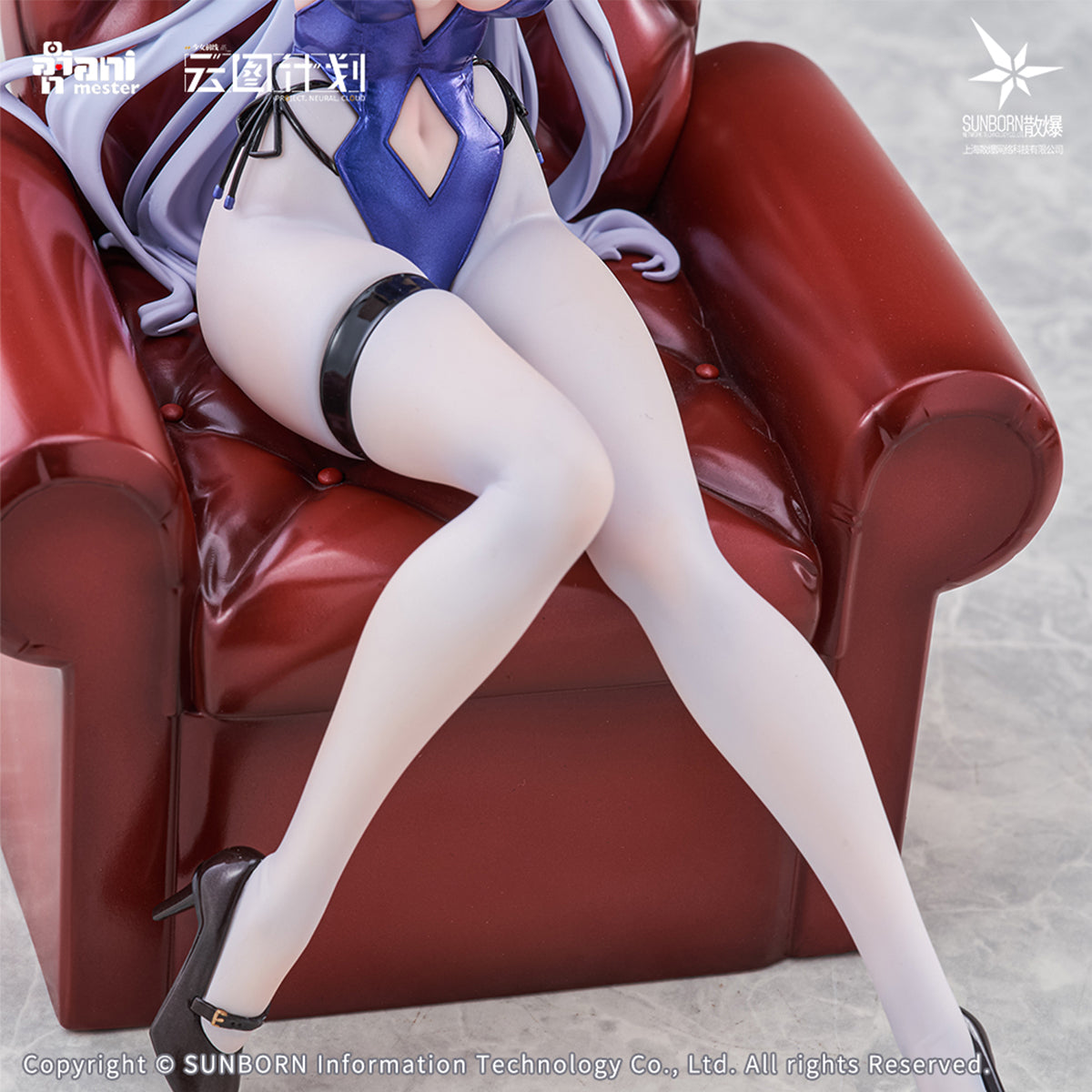 Animester Girls' Frontline: Neural Cloud - Undine Sweet Bunny Ensemble 1/7 Scale Art Anime Figurine