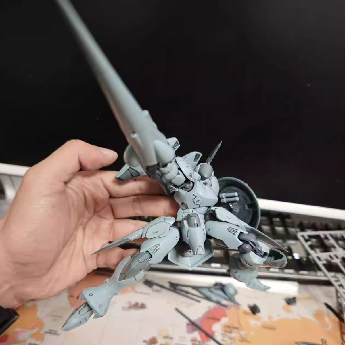 Sheik Mainland Super Cavalry Actaeon (Dual Head Sculpts) 1/144 Scale Assembly Model Kits