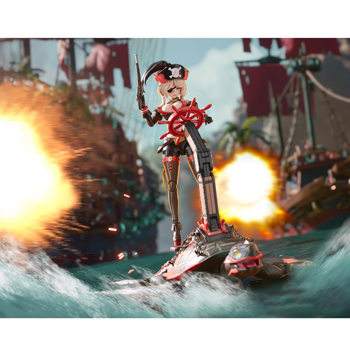 BORDER, The Pirate - Queen Anne's, Assembly Model Kits