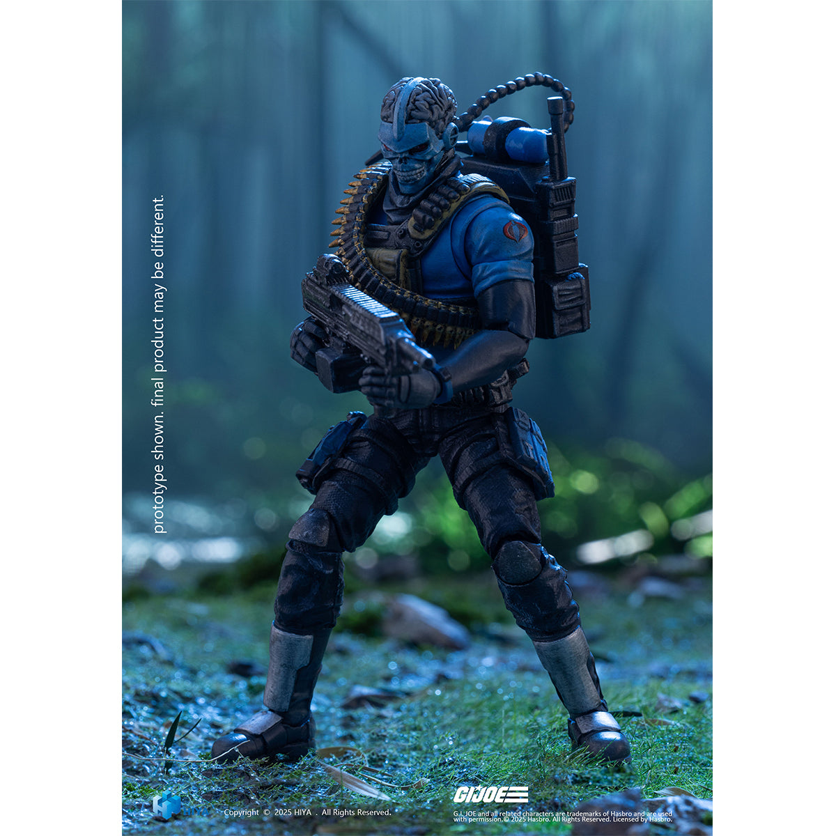 HIYA EXQUISITE MINI, G.I. Joe Shooter Cobra, Action Figure