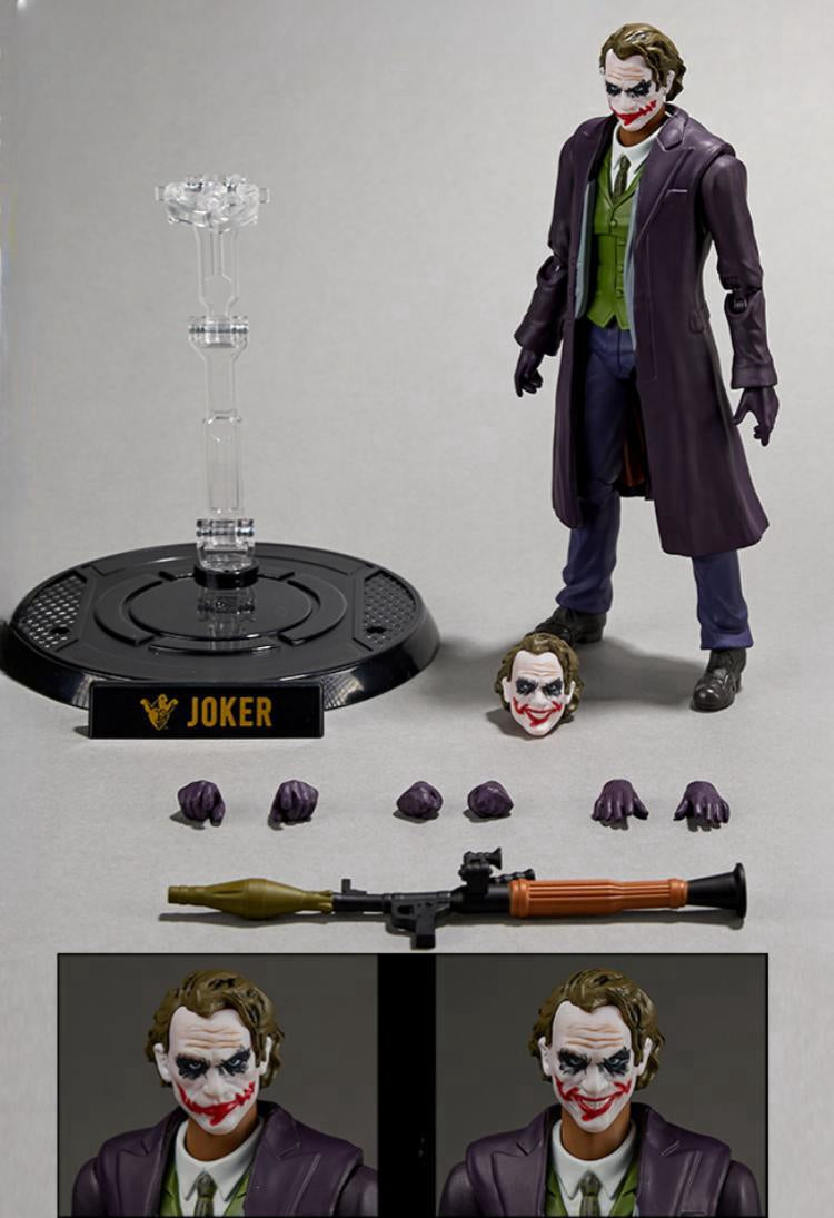 Coffret complet Fondjoy : Heath Ledger, Joker Deluxe Edition, figurine miniature à l'échelle 1:9