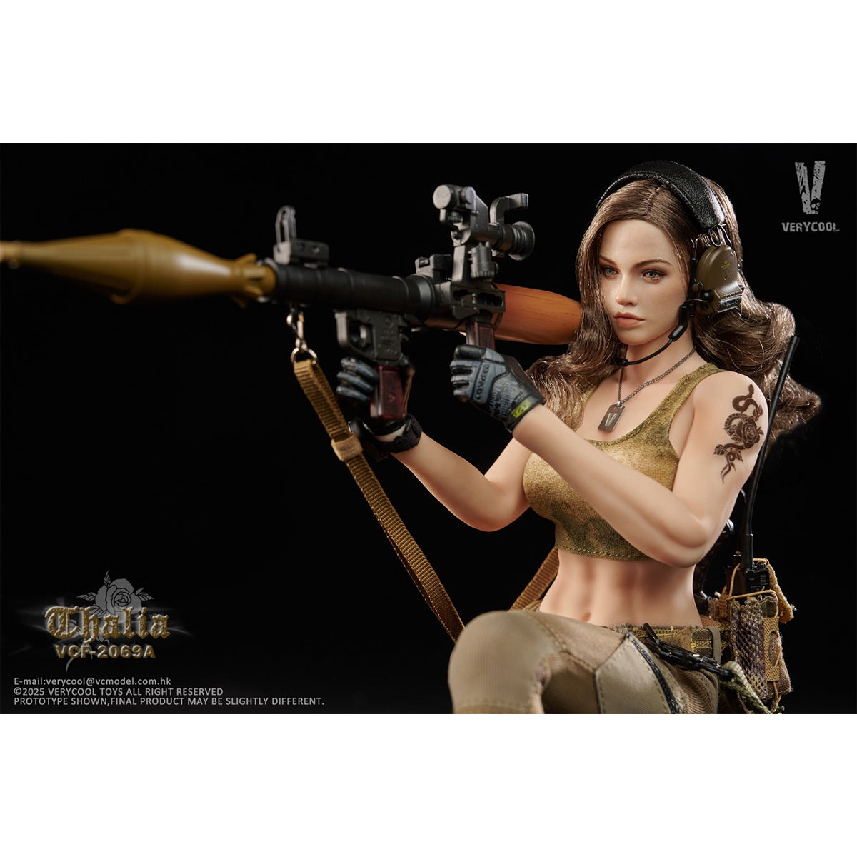 VERYCOOL Desert Female Soldier - Thalia 1/6 Scale Action Figure