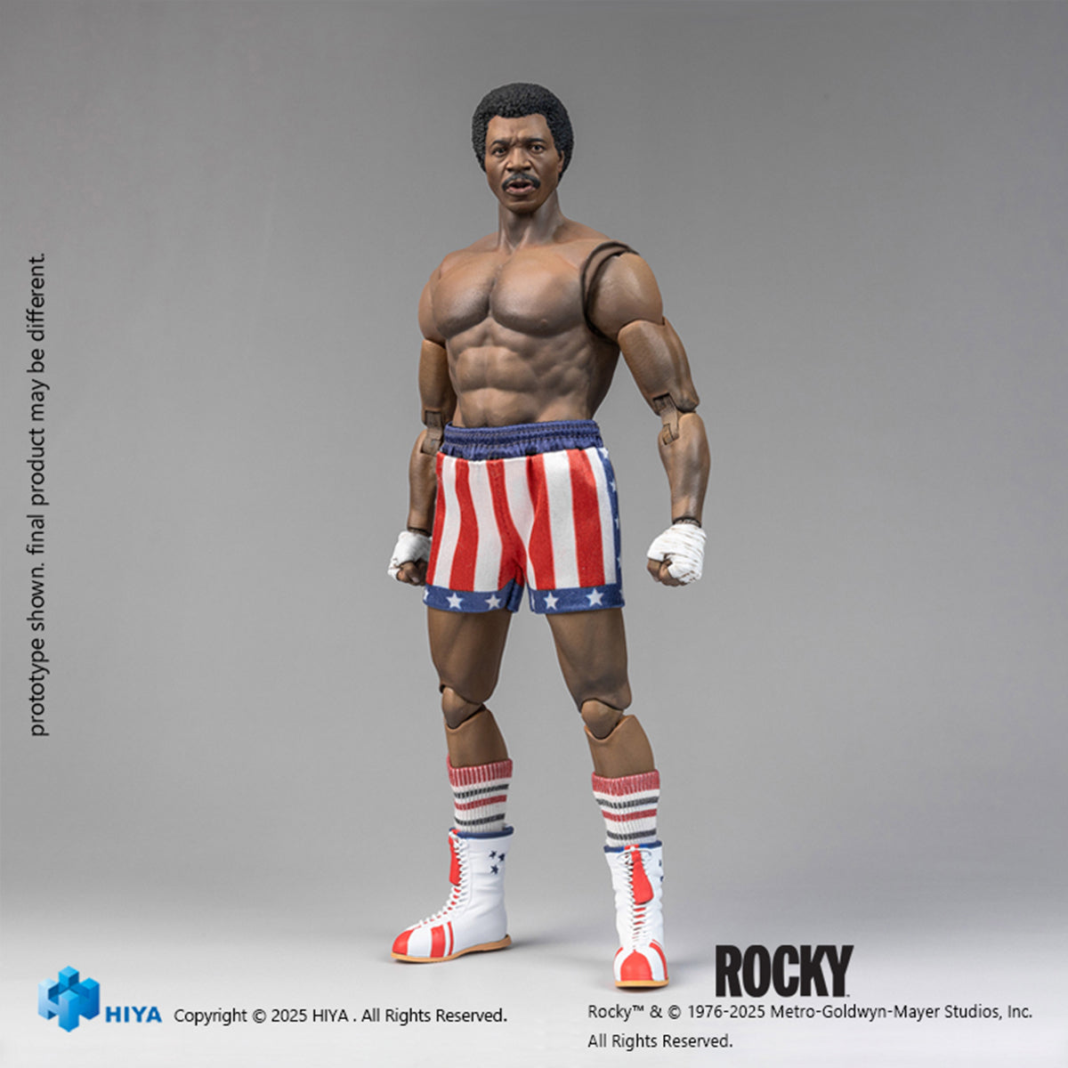 HIYA EXQUISITE SUPER Series Rocky 1976 - Apollo Action Figures