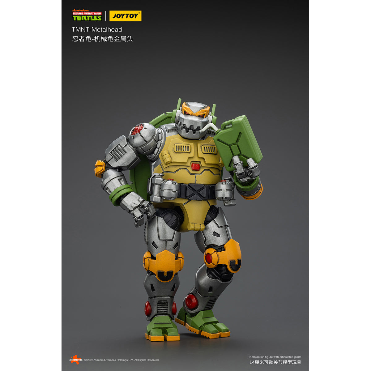 JOYTOY TMNT-Metalhead & TMNT-Leatherhead 1/18 Scale Action Figure